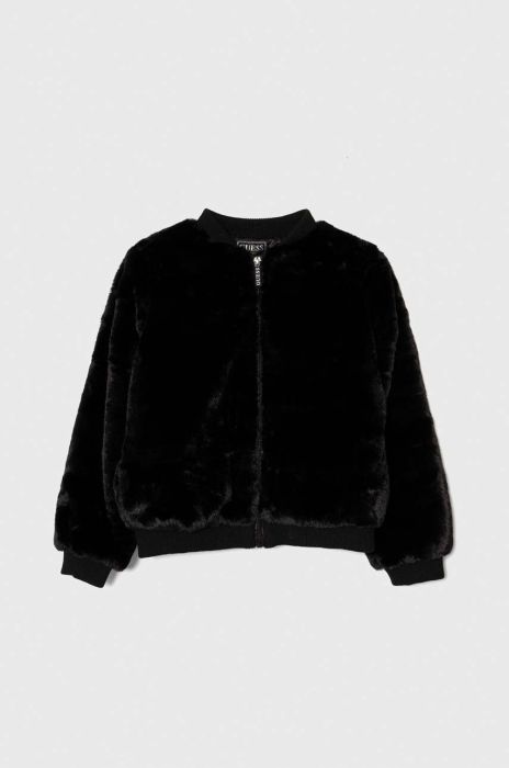Дитяча куртка-бомбер Guess колір чорний (3597965)