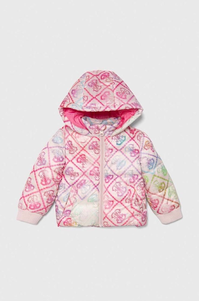 Дитяча куртка Guess колір рожевий (3597977)