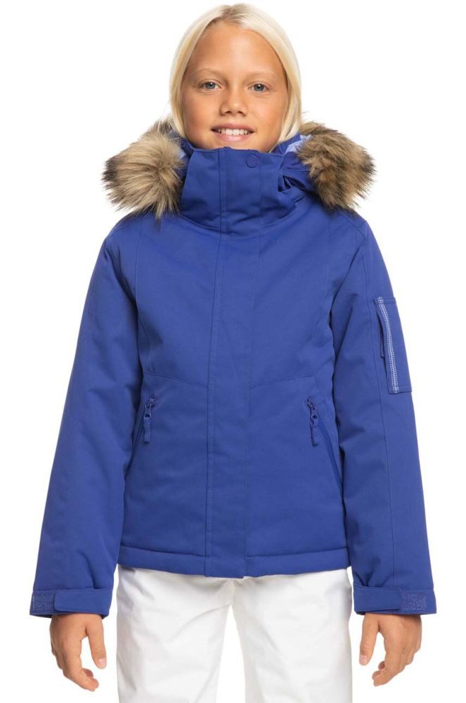 Дитяча гірськолижна куртка Roxy MEADE GIRL JK SNJT колір блакитний