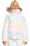 Дитяча гірськолижна куртка Roxy JET SKI GIRL JK SNJT колір білий