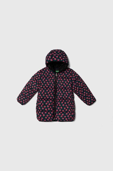 Дитяча куртка United Colors of Benetton колір фіолетовий (3602150)