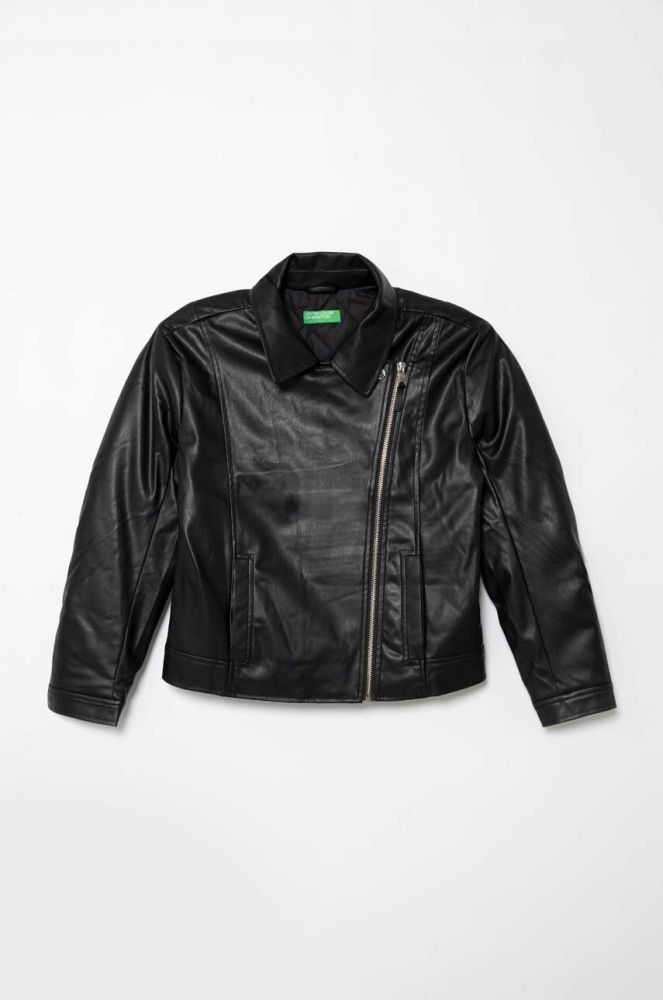 Дитяча куртка United Colors of Benetton колір чорний (3614170)