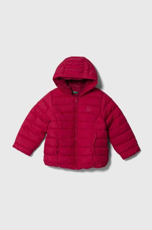 Куртка United Colors of Benetton колір фіолетовий (3634841)