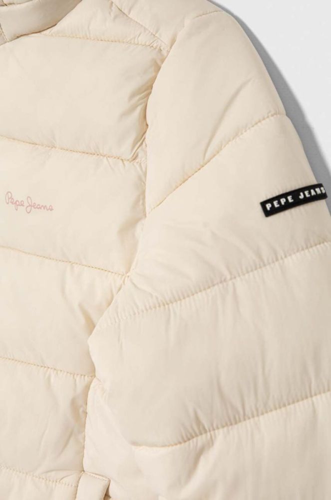 Дитяча куртка Pepe Jeans колір бежевий (3462448) фото 3