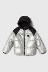 Дитяча куртка Pepe Jeans колір срібний