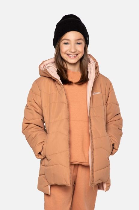 Дитяча куртка Lemon Explore ZL3152101OJG OUTERWEAR JESIE? GIRL колір коричневий