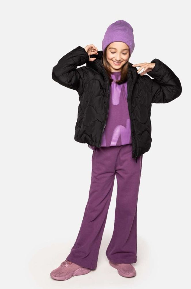 Дитяча куртка Lemon Explore ZL3152701OJG OUTERWEAR JESIE? GIRL колір чорний фото 7
