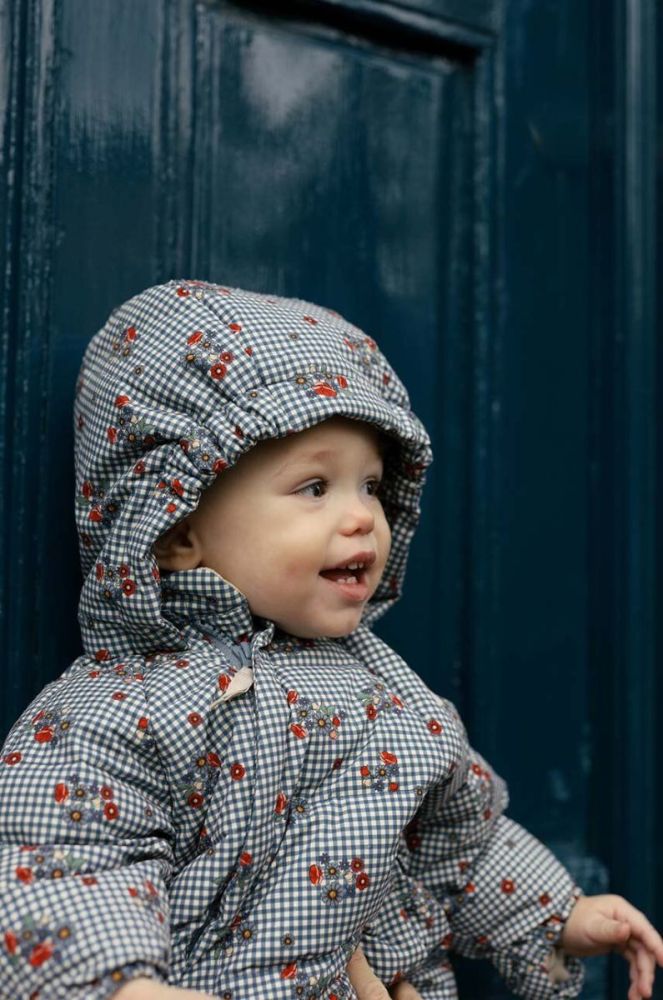Дитячий зимовий комбінезон Konges Sløjd колір синій фото 7