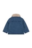 Дитяча джинсова куртка Konges Sl?jd колір блакитний (3528322)