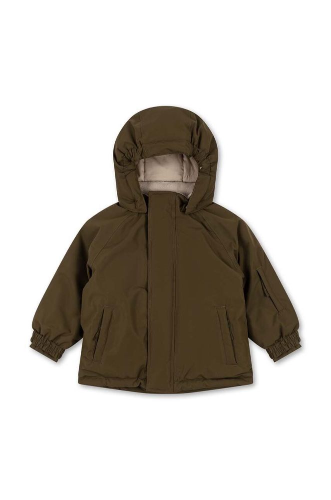 Дитяча куртка Konges Sl?jd колір коричневий (3591212)