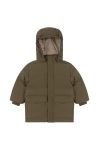 Дитяча пухова куртка Konges Sl?jd колір зелений