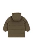 Дитяча пухова куртка Konges Sl?jd колір зелений