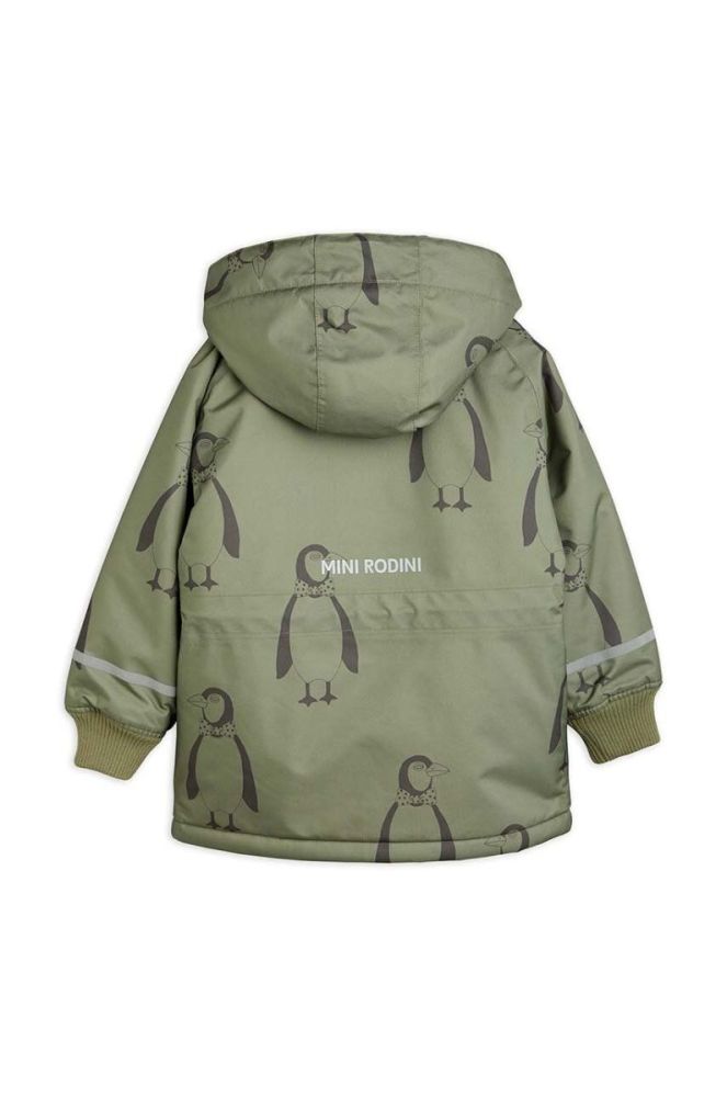 Дитяча куртка Mini Rodini колір зелений (3470703) фото 2