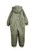 Дитячий зимовий комбінезон Mini Rodini колір зелений