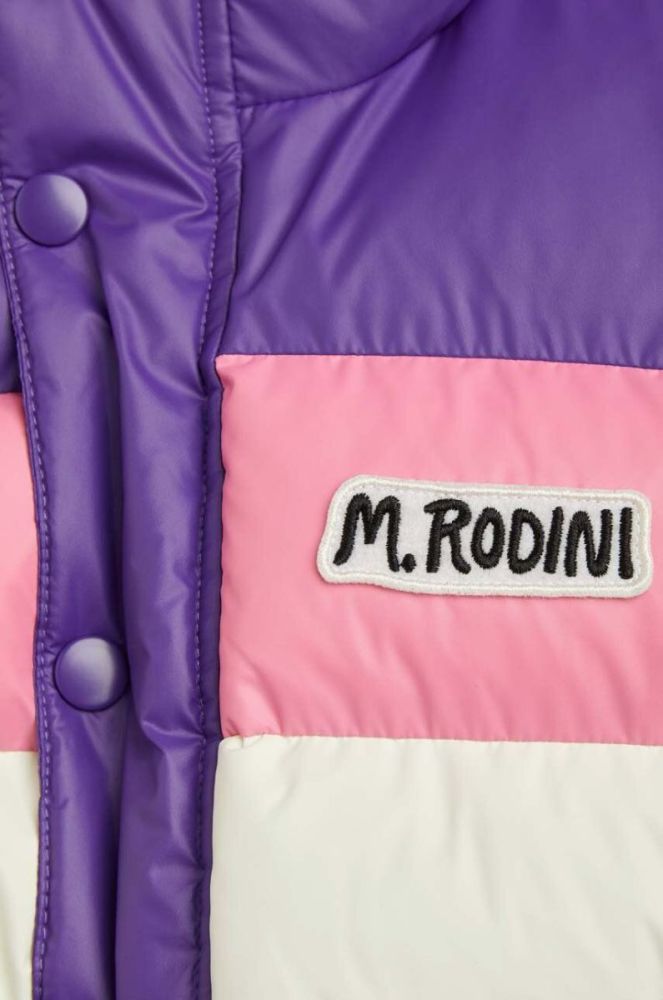Дитяча куртка Mini Rodini колір фіолетовий (3470709) фото 5