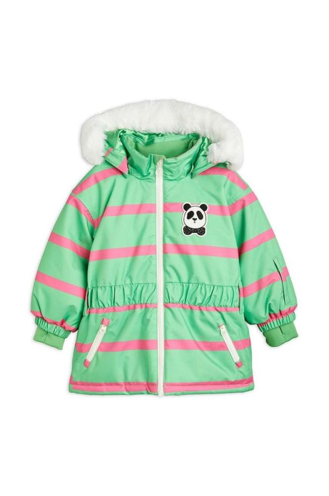 Дитяча куртка Mini Rodini колір зелений (3519963) фото 2