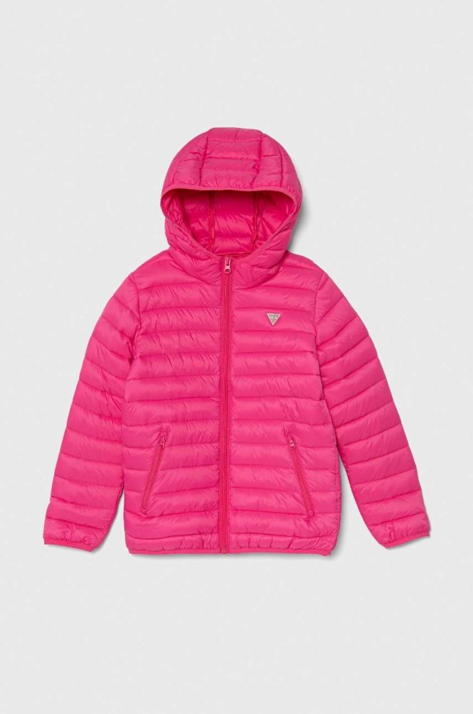 Дитяча куртка Guess колір рожевий (3400906)
