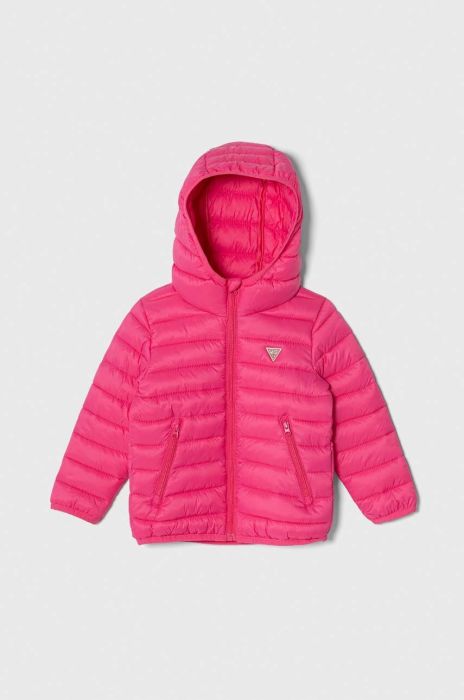 Дитяча куртка Guess колір рожевий (3437930)