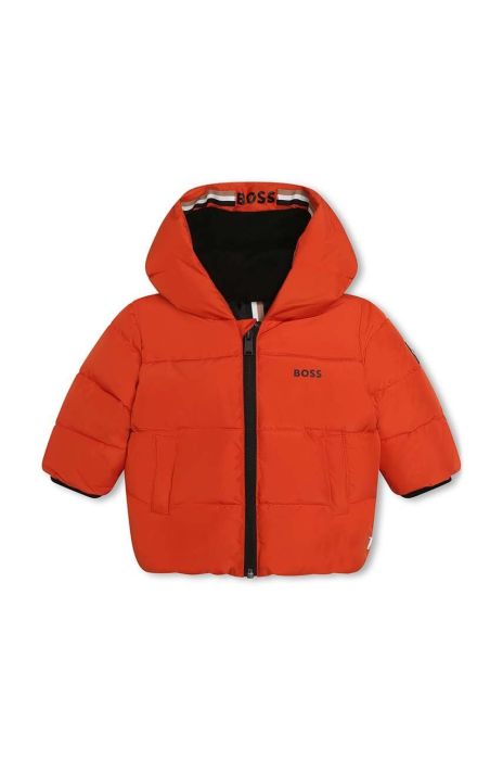 Куртка для немовлят BOSS колір помаранчевий