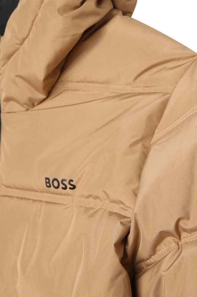 Дитяча куртка BOSS колір бежевий (3541735) фото 4