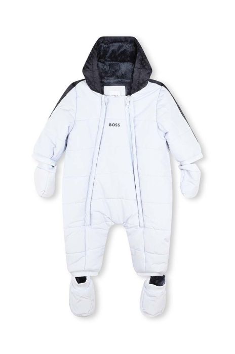 Дитячий зимовий комбінезон BOSS колір блакитний