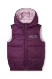 Дитяча двостороння безрукавка Dkny колір фіолетовий (3564188)