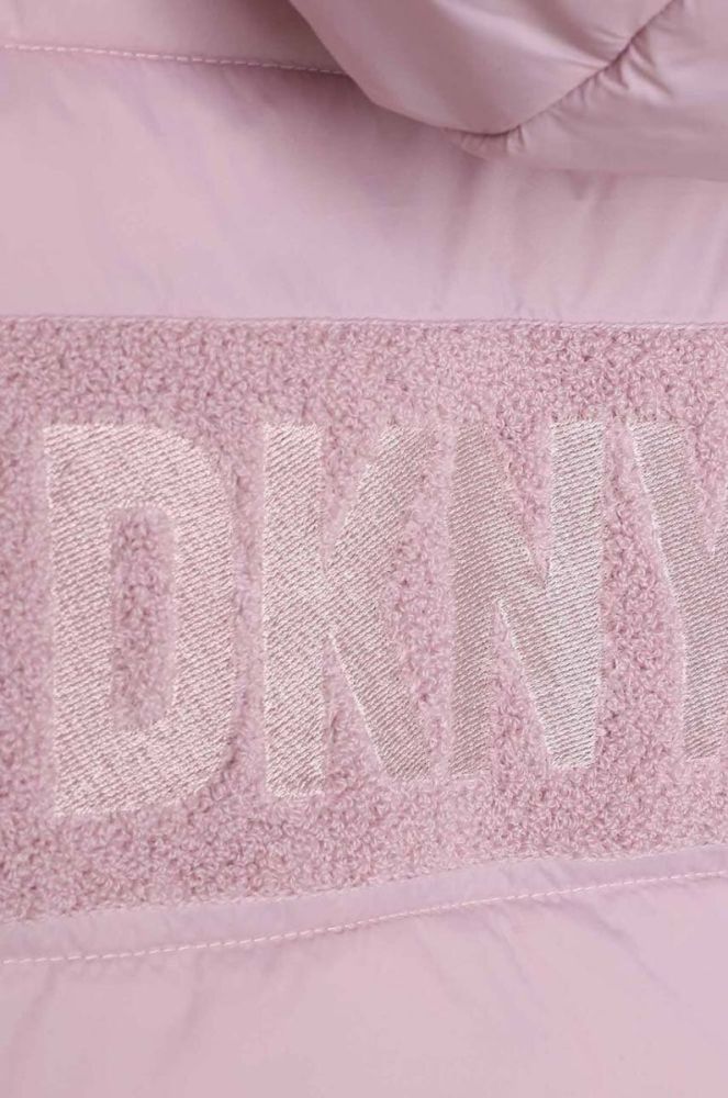 Дитяча двостороння безрукавка Dkny колір фіолетовий (3564188) фото 6