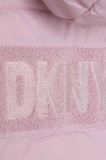 Дитяча двостороння безрукавка Dkny колір фіолетовий (3564188)