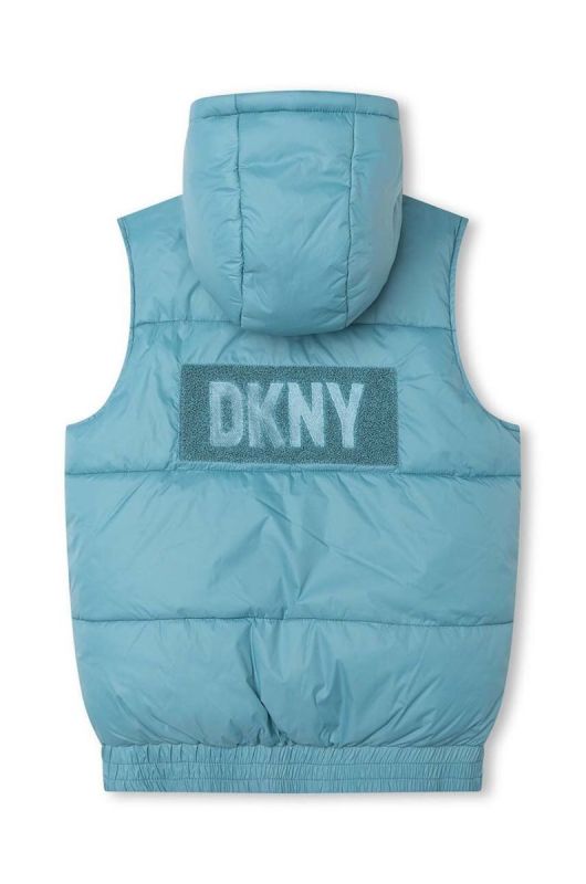 Дитяча двостороння безрукавка Dkny колір зелений (3564183) фото 2