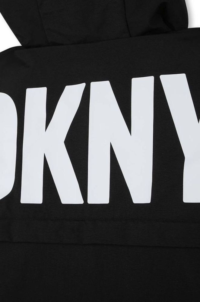Двостороння парка Dkny колір чорний (3511928) фото 5