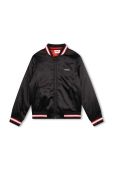 Дитяча куртка-бомбер HUGO колір чорний (3546694)