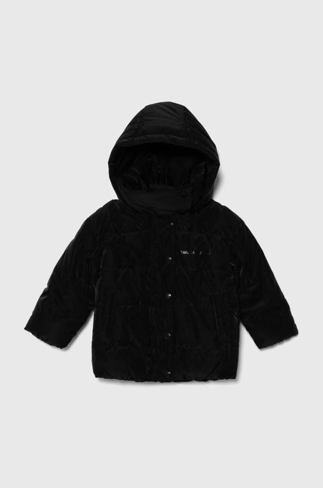 Дитяча куртка Karl Lagerfeld колір чорний (3528514)