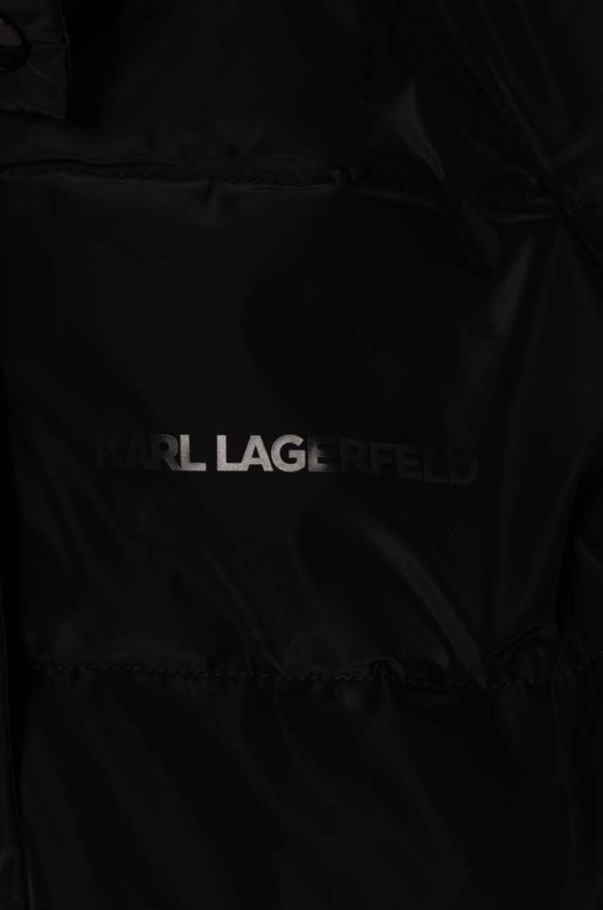 Дитяча куртка Karl Lagerfeld колір чорний (3528504) фото 3