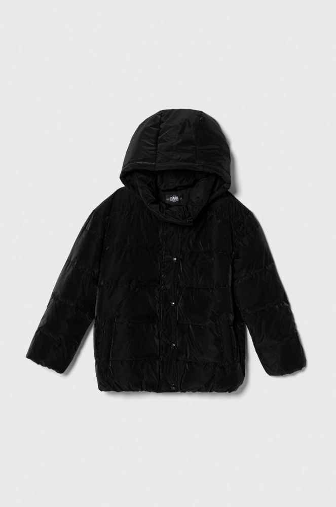 Дитяча куртка Karl Lagerfeld колір чорний (3541749)