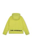 Дитяча двостороння куртка Karl Lagerfeld колір зелений (3559768)