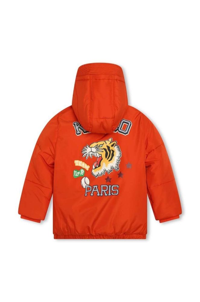 Дитяча куртка Kenzo Kids колір помаранчевий (3515455) фото 2