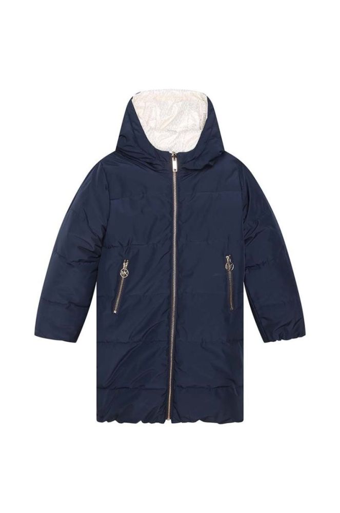 Дитяча двостороння куртка Michael Kors колір бежевий (3575064) фото 3