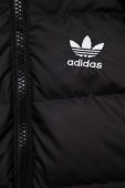 Дитяча пухова куртка adidas Originals DOWN JACKET колір чорний