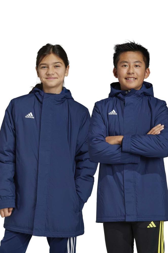 Дитяча куртка adidas Performance колір синій (3348614)