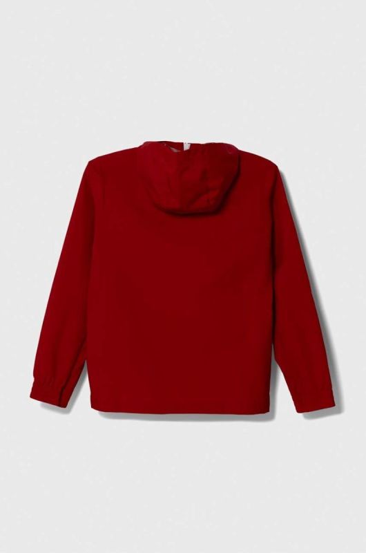 Дитяча куртка adidas Performance ENT22 AW JKTY колір червоний фото 2