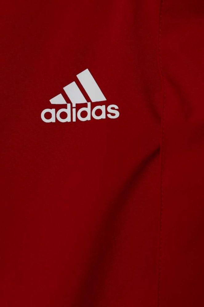 Дитяча куртка adidas Performance ENT22 AW JKTY колір червоний фото 3