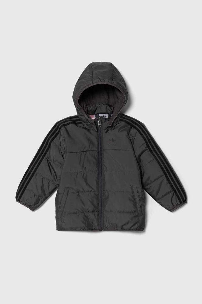 Дитяча куртка adidas Originals колір сірий (3507293)