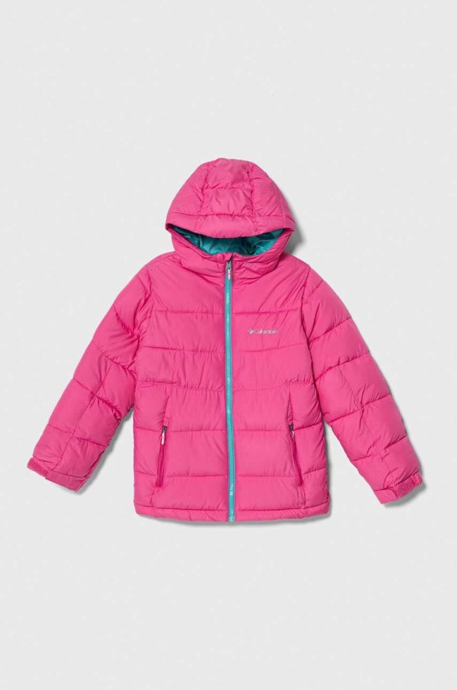 Дитяча куртка Columbia U Pike Lake II Hdd Jacke колір фіолетовий (3491024)