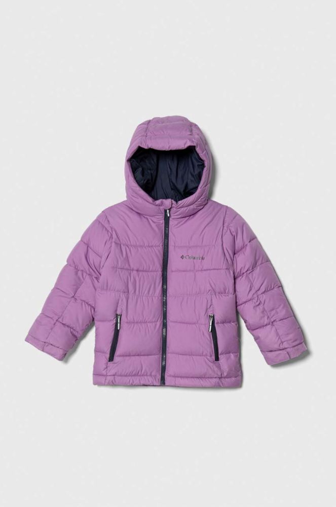 Дитяча куртка Columbia U Pike Lake II Hdd Jacke колір фіолетовий (3491189)