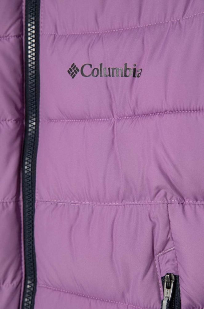Дитяча куртка Columbia U Pike Lake II Hdd Jacke колір фіолетовий (3491189) фото 3
