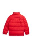Дитяча пухова куртка Polo Ralph Lauren колір червоний