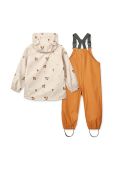 Дитячий протидощовий комплект Liewood колір помаранчевий (3500595)