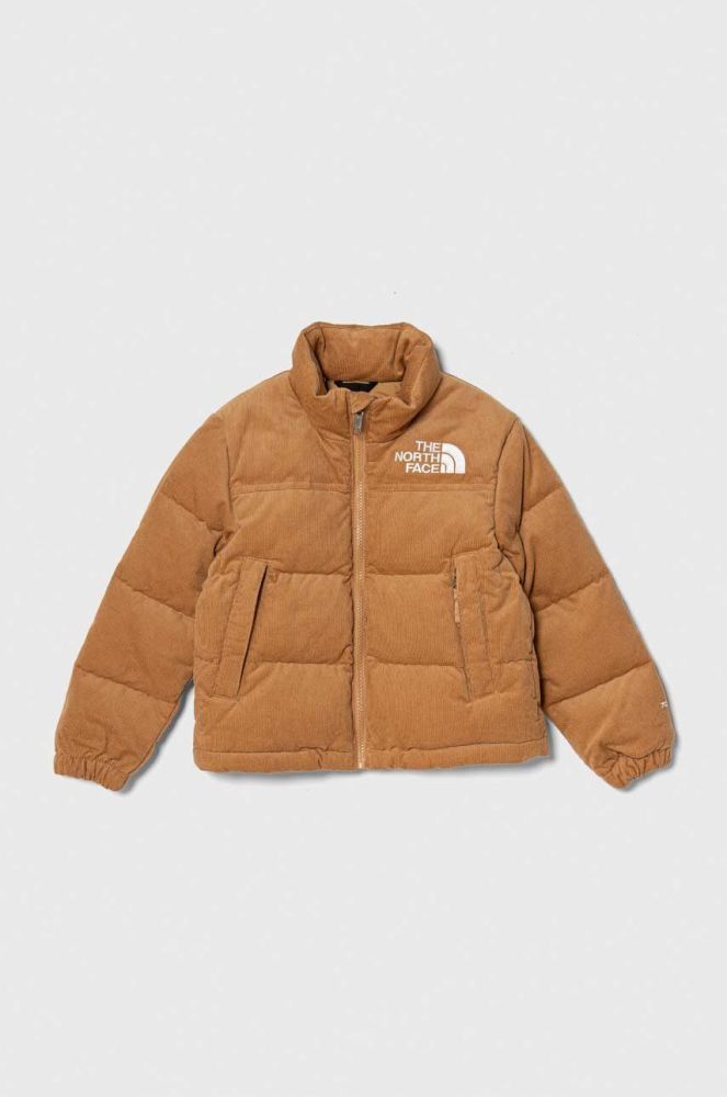 Дитяча пухова куртка The North Face 1996 RETRO NUPTSE JACKET колір коричневий