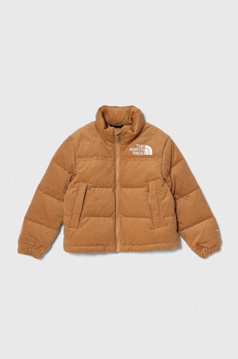 Дитяча пухова куртка The North Face 1996 RETRO NUPTSE JACKET колір коричневий