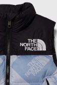 Пухова дитяча безрукавка The North Face 1996 RETRO NUPTSE VEST колір блакитний